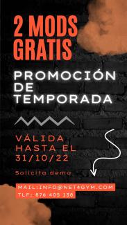 Software programa gestion gym